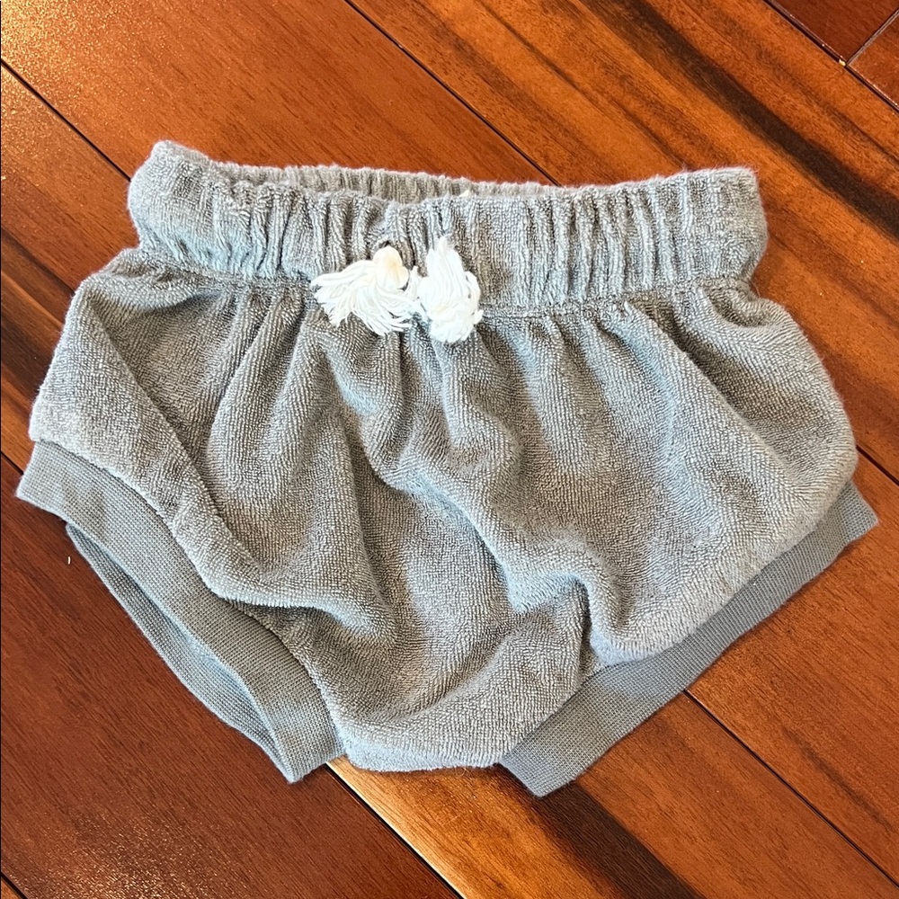 Quincy Mae Terry cloth baby shorts